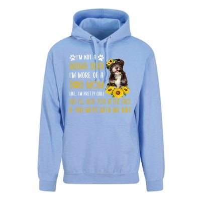 Sunflower Havanese Mom Mothers Day Dog Mom Gift Unisex Surf Hoodie