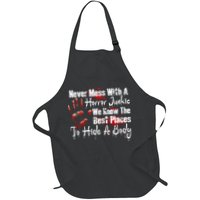 Scary Horror Movie Mess With A Horror Movie Junkie Apron
