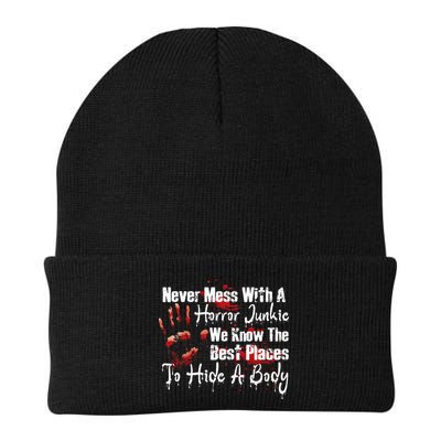 Scary Horror Movie Mess With A Horror Movie Junkie Beanie