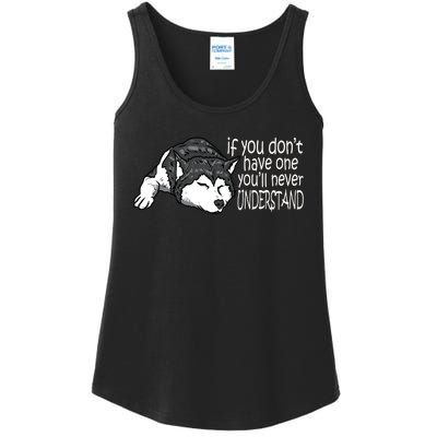 Siberian Husky Mom And Dad Gift Men Women Gift Ladies Essential Tank