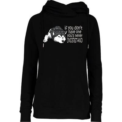 Siberian Husky Mom And Dad Gift Men Women Gift Womens Funnel Neck Pullover Hood