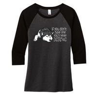 Siberian Husky Mom And Dad Gift Men Women Gift Women's Tri-Blend 3/4-Sleeve Raglan Shirt