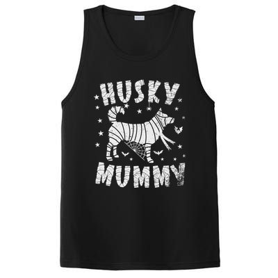 Siberian Husky Mummy Halloween Cool Gift PosiCharge Competitor Tank