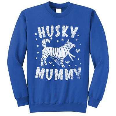 Siberian Husky Mummy Halloween Cool Gift Sweatshirt