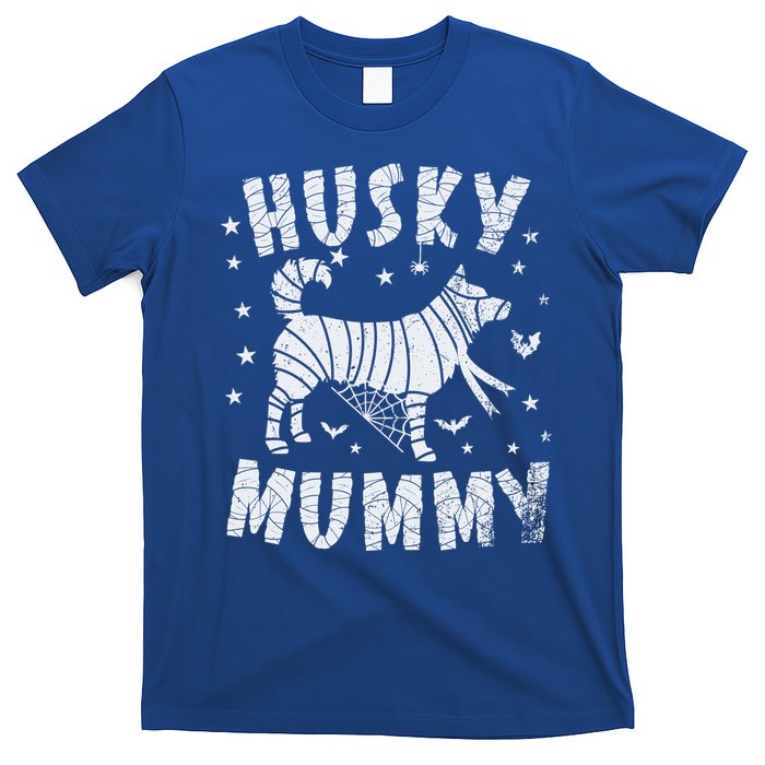 Siberian Husky Mummy Halloween Cool Gift T-Shirt