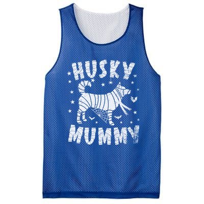 Siberian Husky Mummy Halloween Cool Gift Mesh Reversible Basketball Jersey Tank