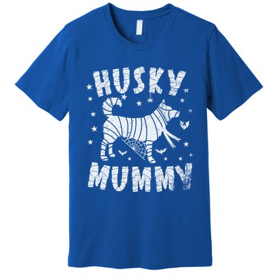 Siberian Husky Mummy Halloween Cool Gift Premium T-Shirt