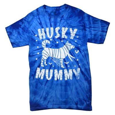 Siberian Husky Mummy Halloween Cool Gift Tie-Dye T-Shirt