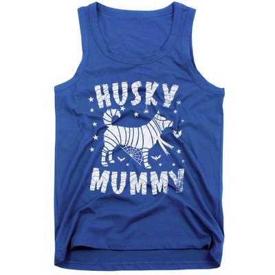 Siberian Husky Mummy Halloween Cool Gift Tank Top