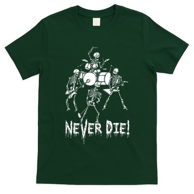 Skeleton Heavy Metal Band T-Shirt