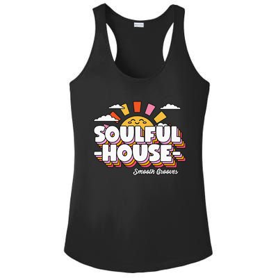 Soulful House Music Deep House Ladies PosiCharge Competitor Racerback Tank