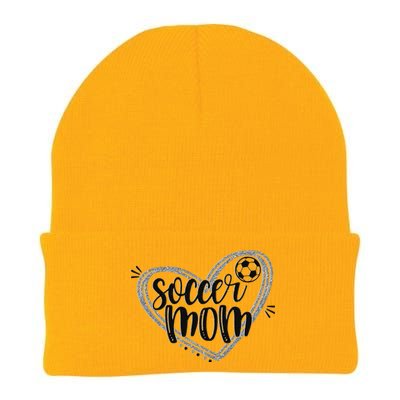 Soccer Heart Mom Soccer Soccer Mom Gift Knit Cap Winter Beanie