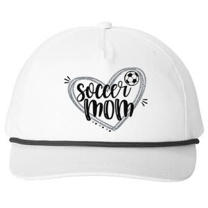 Soccer Heart Mom Soccer Soccer Mom Gift Snapback Five-Panel Rope Hat