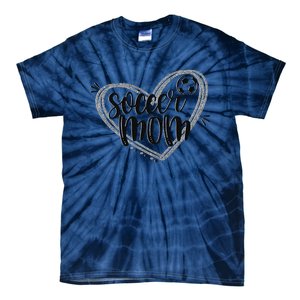 Soccer Heart Mom Soccer Soccer Mom Gift Tie-Dye T-Shirt