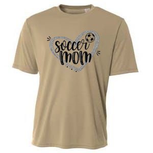 Soccer Heart Mom Soccer Soccer Mom Gift Cooling Performance Crew T-Shirt