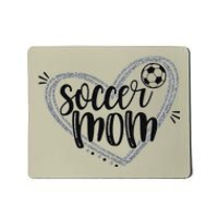 Soccer Heart Mom Soccer Soccer Mom Gift Mousepad