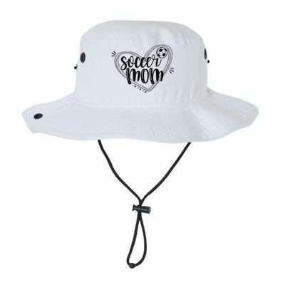 Soccer Heart Mom Soccer Soccer Mom Gift Legacy Cool Fit Booney Bucket Hat