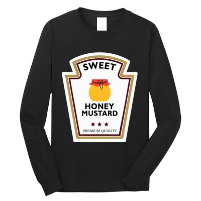 Sweet Honey Mustard Condiment Group Costume Long Sleeve Shirt