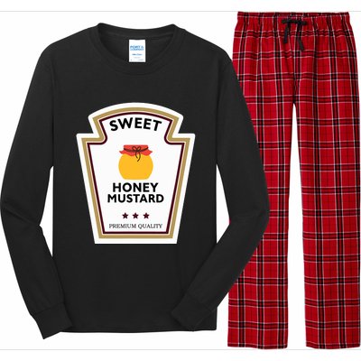 Sweet Honey Mustard Condiment Group Costume Long Sleeve Pajama Set