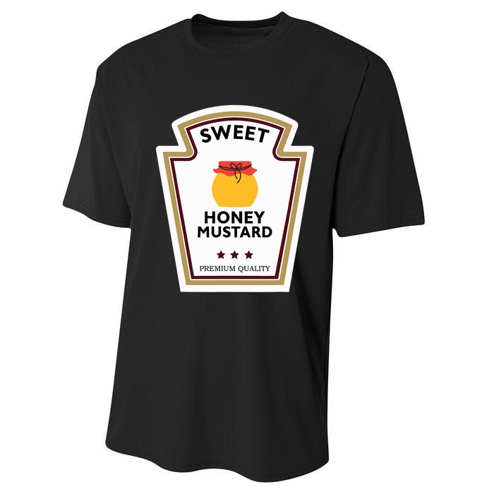 Sweet Honey Mustard Condiment Group Costume Performance Sprint T-Shirt