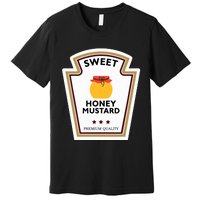 Sweet Honey Mustard Condiment Group Costume Premium T-Shirt