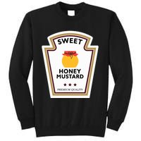 Sweet Honey Mustard Condiment Group Costume Tall Sweatshirt