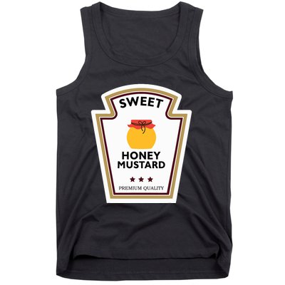 Sweet Honey Mustard Condiment Group Costume Tank Top