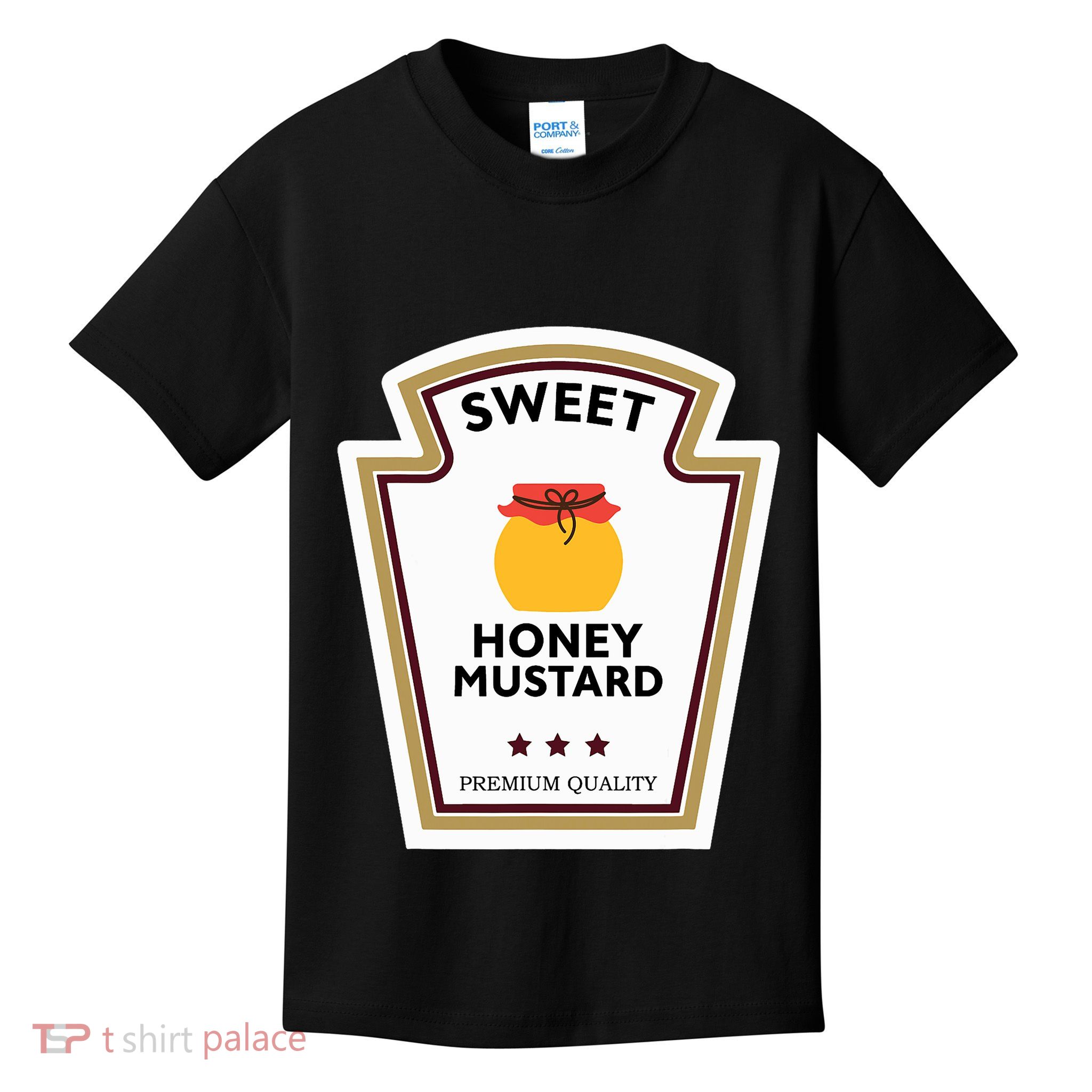 Sweet Honey Mustard Condiment Group Costume Kids T-Shirt