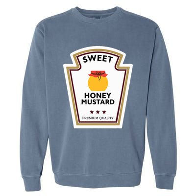 Sweet Honey Mustard Condiment Group Costume Garment-Dyed Sweatshirt