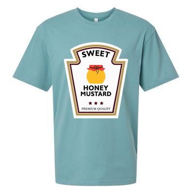 Sweet Honey Mustard Condiment Group Costume Sueded Cloud Jersey T-Shirt