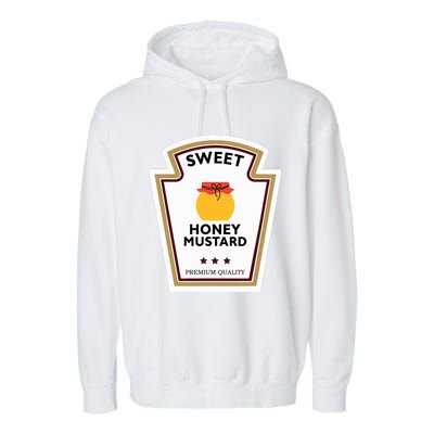 Sweet Honey Mustard Condiment Group Costume Garment-Dyed Fleece Hoodie