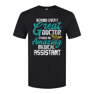 Stethoscope Heart Medical Nursery Healthcare Softstyle CVC T-Shirt