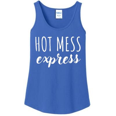 Saying Hot Mess Express Ladies Essential Tank