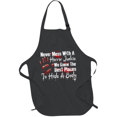 Scary Horror Movie Mess With A Horror Movie Junkie Apron
