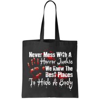 Scary Horror Movie Mess With A Horror Movie Junkie Bag