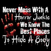 Scary Horror Movie Mess With A Horror Movie Junkie Magnet