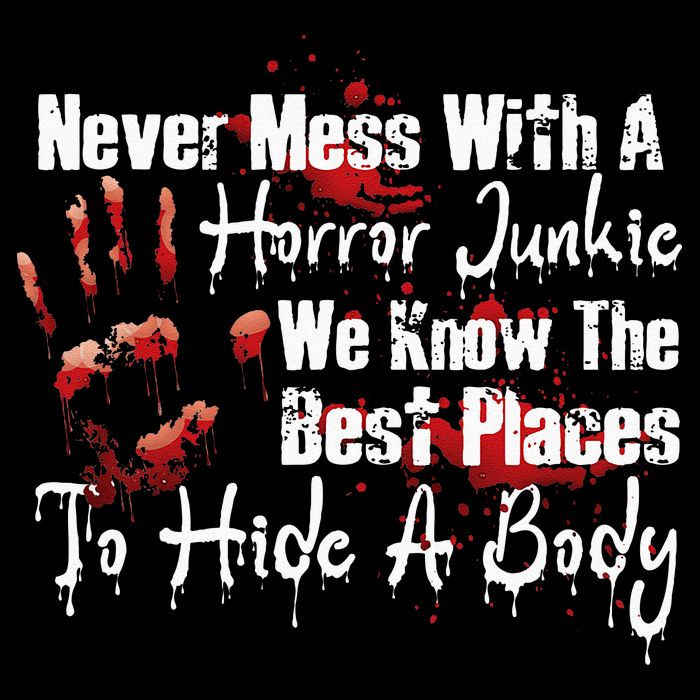 Scary Horror Movie Mess With A Horror Movie Junkie Magnet