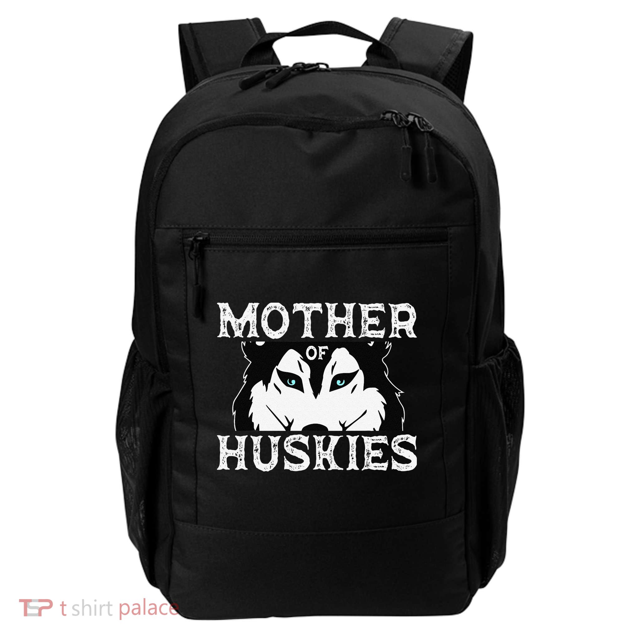 Siberian Husky Mom Fur Parent Sled Dog Breed Mothers Day Backpack