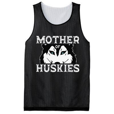 Siberian Husky Mom Fur Parent Sled Dog Breed Mothers Day Mesh Reversible Basketball Jersey Tank