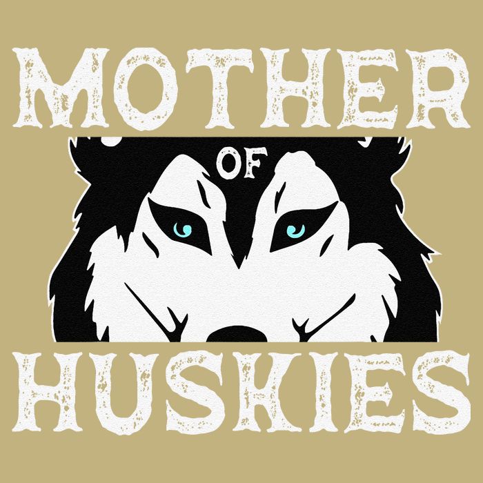 Siberian Husky Mom Fur Parent Sled Dog Breed Mothers Day Cooling Performance Crew T-Shirt