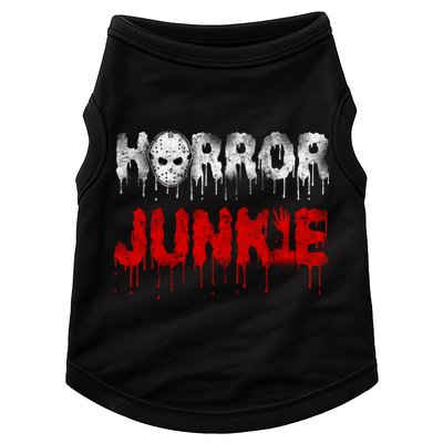 Scary Horror Movie Hockey Mask Junkie Great Gift Doggie Tank