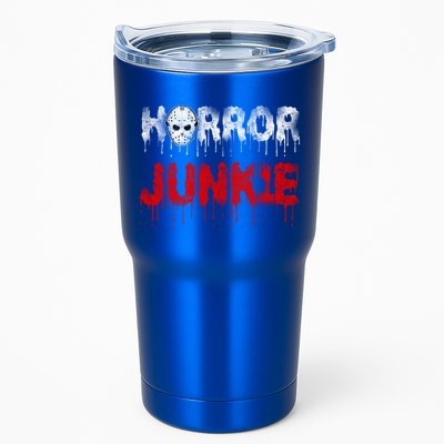 Scary Horror Movie Hockey Mask Junkie Great Gift Tumbler