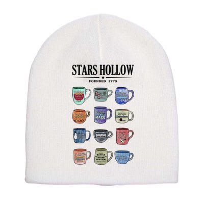 Stars Hollow Mugs Short Acrylic Beanie