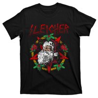 Sleigher Heavy Metal Santa Claus Christmas Xmas Gift T-Shirt