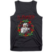 Sleigher Heavy Metal Santa Claus Christmas Xmas Gift Tank Top