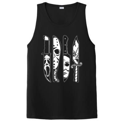 Scary Horror Movies Halloween Costume PosiCharge Competitor Tank