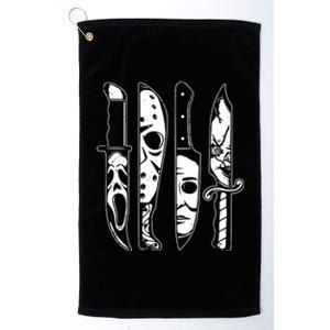 Scary Horror Movies Halloween Costume Platinum Collection Golf Towel