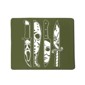 Scary Horror Movies Halloween Costume Mousepad