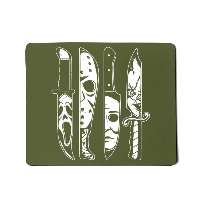 Scary Horror Movies Halloween Costume Mousepad