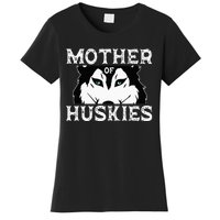 Siberian Husky Mom Fur Parent Dog Mother's Day Women's T-Shirt